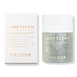 Velour Lash Clean Oil Free Makeup Remover False Lash Cleaner Lash Extensions